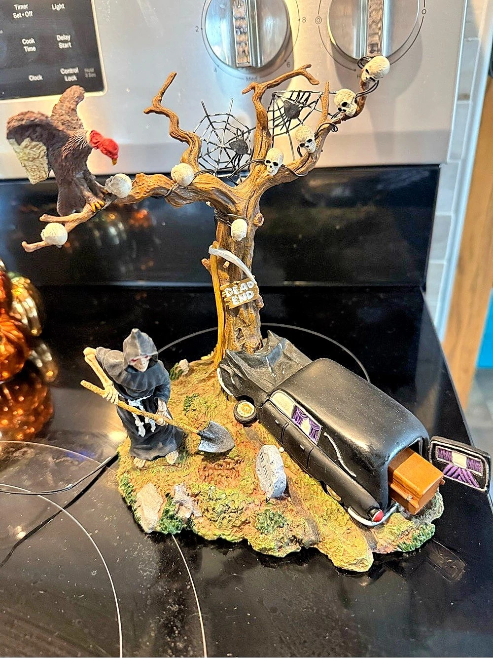 Department 56 Village Accessories Haunted House Halloween Village Accessory